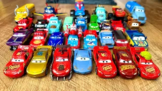 Looking for Lightning McQueen Cars: Lightning McQueen, Sally, Miss Fritter, Tormentor, Tow Mater