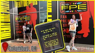 Twenty One Pilots Fan Premier Exhibit 🧡 Experience, Vlog, & Merch Haul!