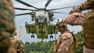 CH-53E Super Stallion Helicopter Carry HIMARS Missiles | MFA