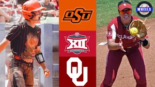 #2 Oklahoma State vs #1 Oklahoma Highlights | Big 12 Championship | 2022 College Softball Highlights