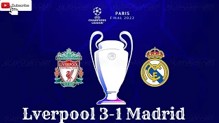 Liverpool vs Real Madrid 3-1 Highlights & All Goals English Commentary