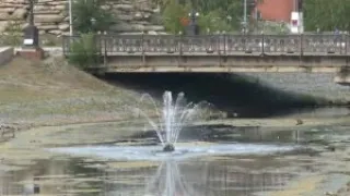 В Кокшетау река Кылшакты превращается в болото