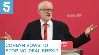 Jeremy Corbyn demands an election saying it's the only way to stop the Brexit crisis | 5 News