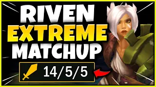 RIVEN'S "RARE" HARD MATCHUP RETURNS! (HOW TO BEAT) - S12 RIVEN TOP GAMEPLAY! (Season 12 Riven Guide)