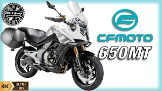 CFMOTO 650MT - Dettagli tecnici e colorazione in 4k