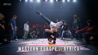 WESTERN EUROPE vs AFRICA (stance angle) // RED BULL BC ONE WORLD FINALS 2019 // Continent Battle