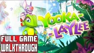 Yooka Laylee Gameplay Walkthrough Part 1 Full Game (PC HD 1080p) - No Commentary