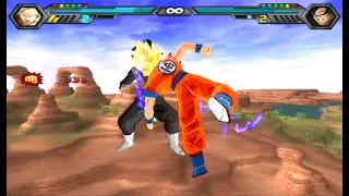 Dragon ball z budokai tenkaichi 4 version latino  (saga super) (Goku vs Goku: bondad y maldad )