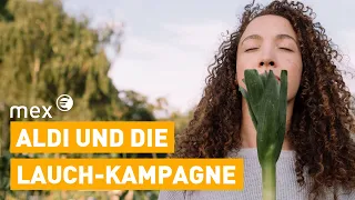 Aldi, Lauch und Nina Chuba – warum der Discounter ein Millionenvideo über Lauch macht | mex