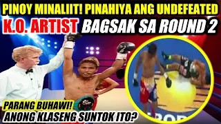 PINOY WINASAK ANG K.O. ARTIST NA UNDEFEATED | SUNTOK PARANG BUHAWI