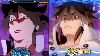 Indra Otsutsuki (Ninja Voltage) VS Indra Otsutsuki (Ninja Storm Connection) - Full Comparison