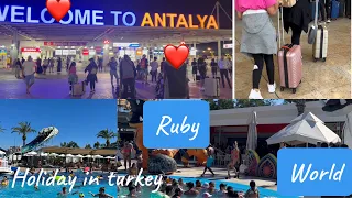 Crystal Paraiso verde resort holiday vlog #vlogs #holiday #turkey #trending #belek