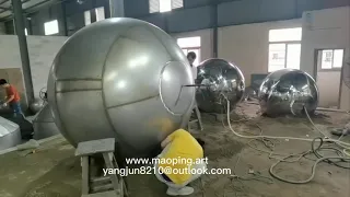 Stainless steel sphere production process!