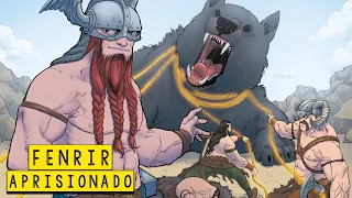 Fenrir: O Aprisionamento do Terrível Lobo Filho de Loki - Mitologia Nórdica - Foca na História