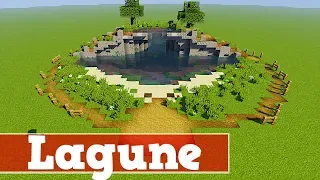 Wie baut man eine Lagune in Minecraft | Minecraft Lagune Bauen Deutsch