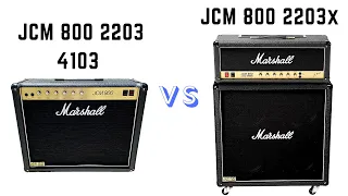 Marshall JCM 800 2203 / 4103 vs JCM 800 2203x Reissue | Hot Mod V2