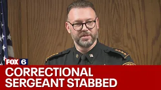 Sergeant stabbed, chief deputy gives update | FOX6 News Milwaukee