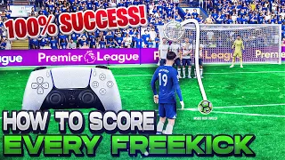 HOW TO SCORE EVERY FREE KICK IN FIFA 23! OP FREE KICK METHOD THAT WILL GET YOU EASY GOALS!