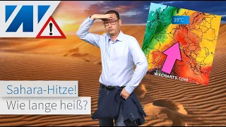 Bruthitze! Der Sahara-Sommer ist angekommen. Wie lange dauert die Hitzewelle? Viele Tropennächte.