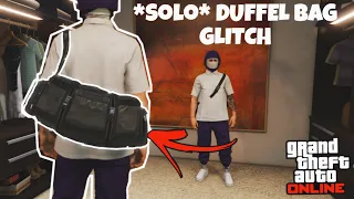 EASIEST METHOD ON HOW TO GET THE BLACK DUFFEL BAG IN GTA ONLINE (1.62 )