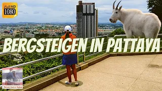 Bergsteigen in Pattaya 🌄🙏 Aussichtspunkt für Urlauber hoch über der Stadt - Thailand Juli 2021