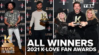 ALL 2021 K-LOVE FAN AWARDS WINNERS | for KING & COUNTRY, Zach Williams, Lauren Daigle & MORE | TBN