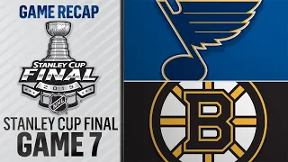 Blues prevail in Game 7, capture first Cup title