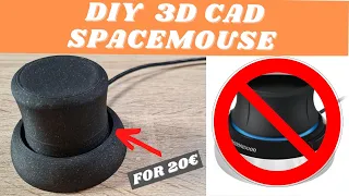 DIY 3D CAD SpaceMouse for 20€ - 3Dconnexion alternative???