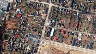 Ukraine war: Satellite images appear to contradict Russian denials over Bucha atrocities