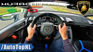 LAMBORGHINI HURACAN STO *DRIVE & SLIDE* by AutoTopNL