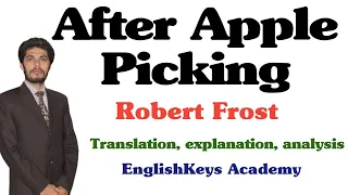 After Apple Picking by Robert Frost (explanation translation, analysis)