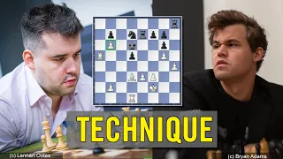 World Champion Technique | Magnus Carlsen vs. Ian Nepomniachtchi | Sinquefield Cup 2022