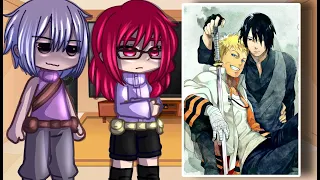 Team Taka React To Naruto And Sasuke // Gacha Club