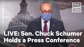 Sens. Elizabeth Warren, Chuck Schumer Hold a Press Conference | LIVE | NowThis