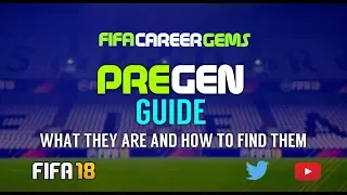 FIFA18 PRE GEN GUIDE