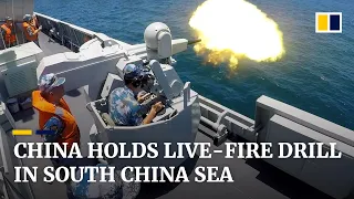 Hong Kong-based warship joins drill in South China Sea