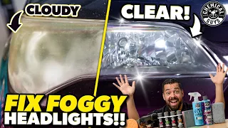 Fix Foggy Headlights Yourself! How To Clear Headlights In No Time With The Wet Sanding Method.