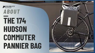 About The 174 Hudson Commuter Pannier bag