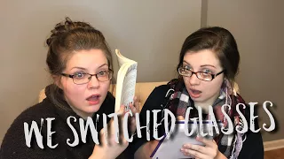 Switched Glasses Challenge | Thick vs Thin Glasses