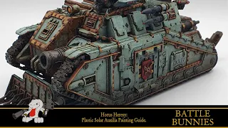 Horus Heresy: New Plastic Solar Auxilia Painting guide. Dracosan, Leman Russ and Aethon