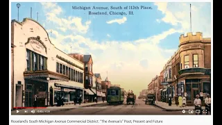 Roseland’s  South  Michigan  Avenue Commercial  District: “The  Avenue's” Past, Present and Future
