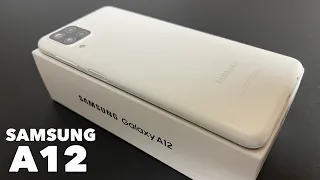 Unboxing SAMSUNG A12 - White