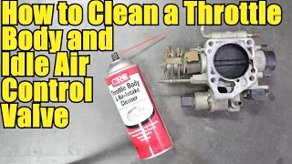 How to Clean a Throttle Body and Idle Air Control ( IAC ) Valve - Quick and Easy