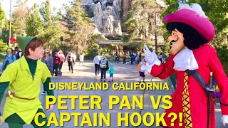 New: Captain Hook Gets ANGRY and Tries to Fight Peter Pan! Disneyland 2023 #disney #peterpan