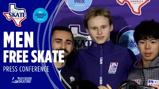 Men Free Skate Press Conference | 2023 ISU Humana Skate America