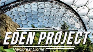 4k Walk Through Eden Project Cornwall Rainforest Biome Featuring The Seed | Relaxing DJI Osmo Pocket