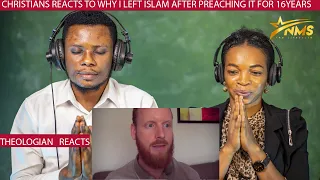 CHRISTIANS REACTS TO WHY I LEFT ISLAM AFTER PREACHING IT FOR 16YEARS REVERT STORY ISHMAEL