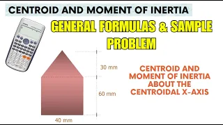 Centroid and Moment of Inertia