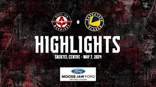 Moose Jaw Ford Highlights | Warriors (3) @ Saskatoon (2) - OT - Game 7 - May 7