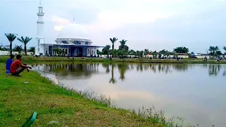 MASYA ALLAH‼️ MASJID PINGGIR DANAU INDAH BANGET SUASANANYA #masjid#alamjawabarat#masjidindonesia